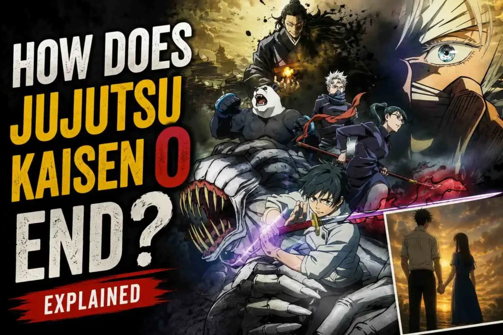 How Does Jujutsu Kaisen 0 End